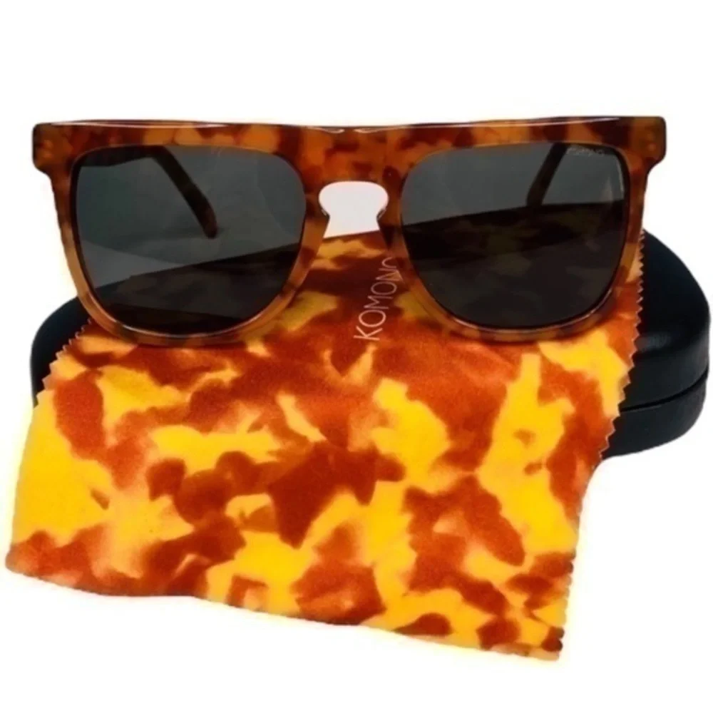 KOMONO Bennet Caramel Demi Sunglasses (NEW)